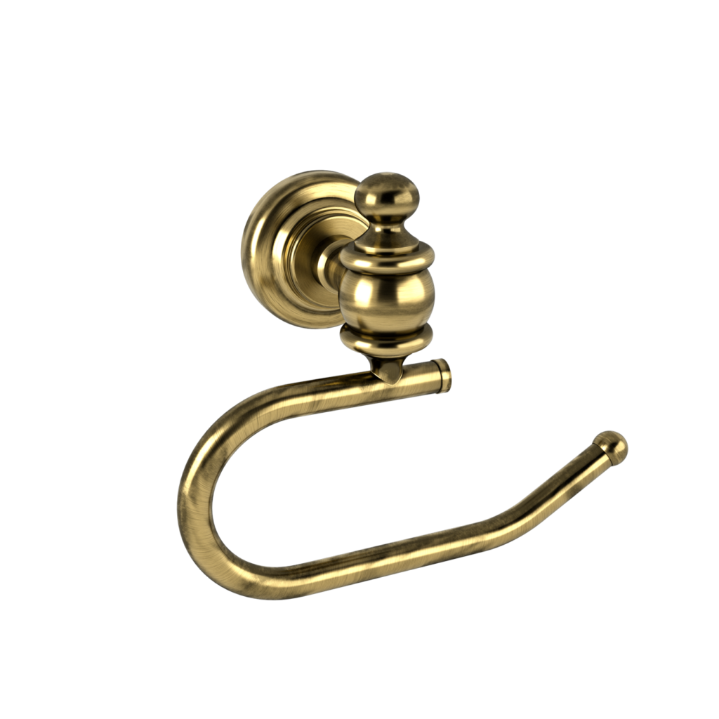 RETRO TOILET ROLL HOLDER BRONZE