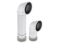 EXTENDABLE TOILET PAN ELBOW CONNECTOR
