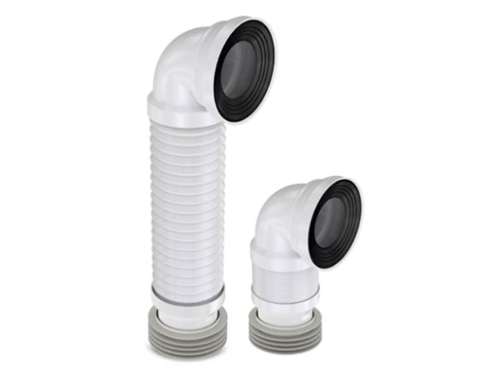 EXTENDABLE TOILET PAN ELBOW CONNECTOR