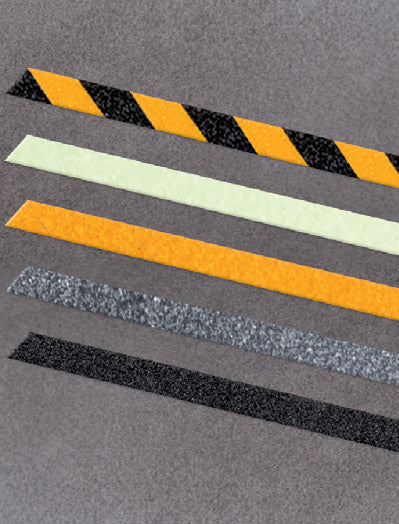 BLACK & YELLOW ANTI-SLIP TAPE 40MM (5M PER UNIT)