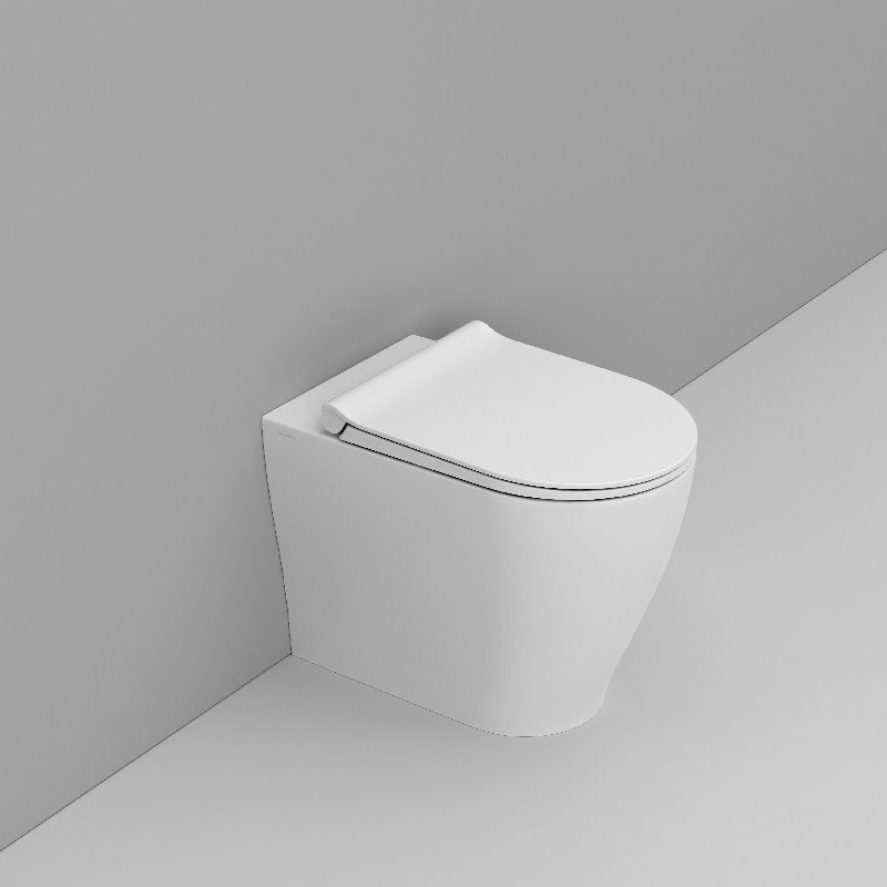 MIRTO ROUND BACK TO WALL VORTEX TOILET WHITE