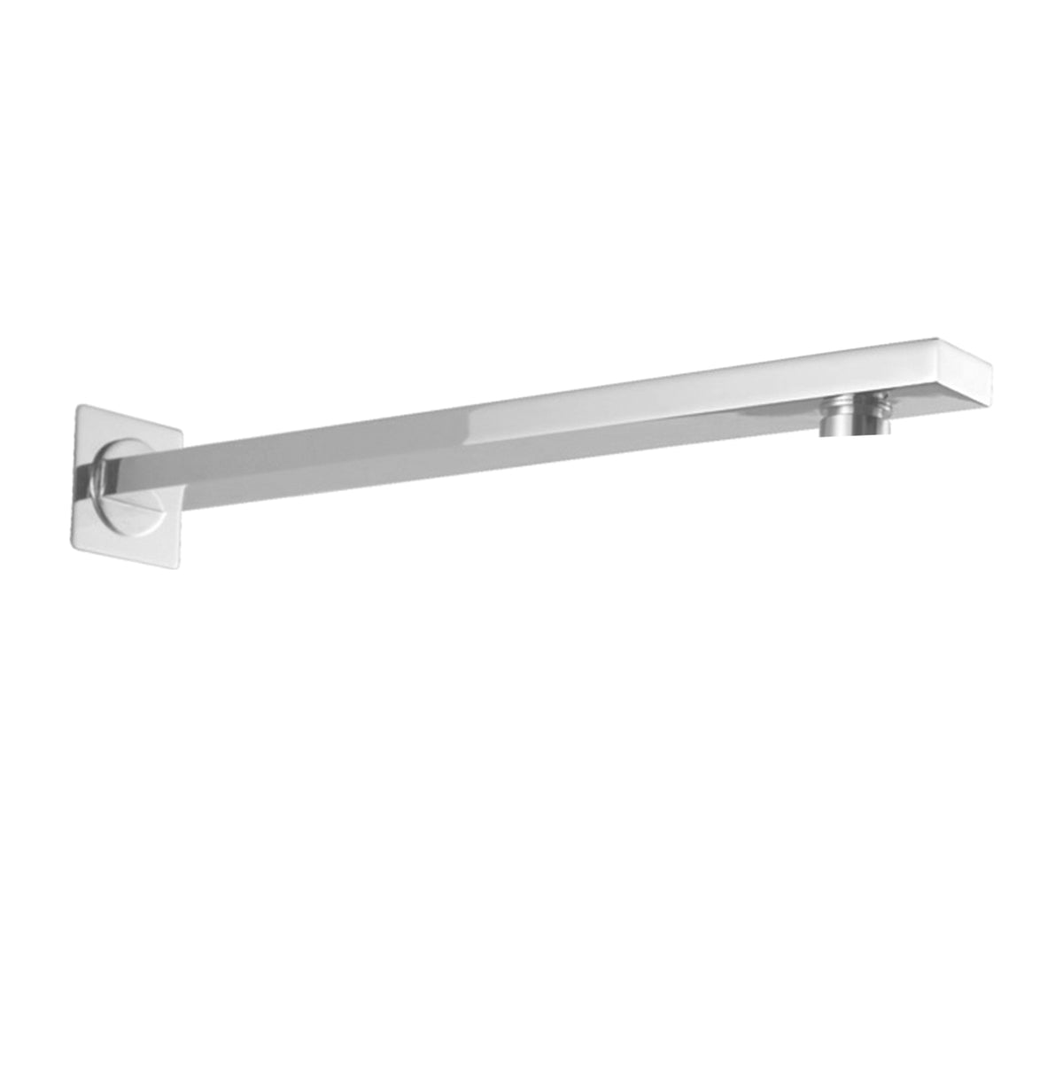 SQUARE WALL-MOUNTED SHOWER ARM