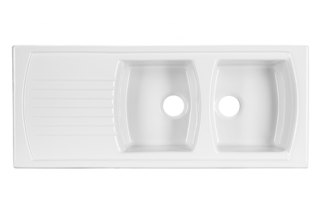 LUSITANO WHITE KITCHEN SINK