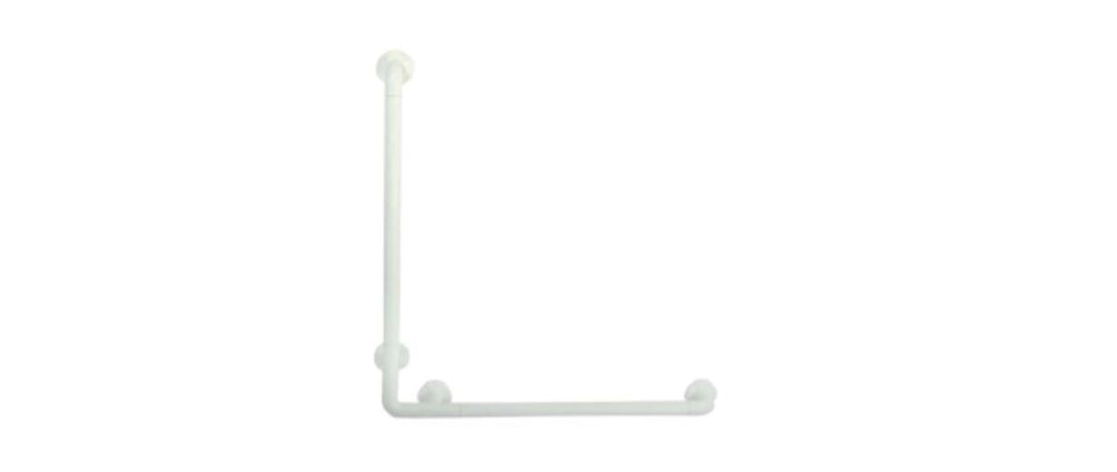 WHITE CORNER BATH HANDLE