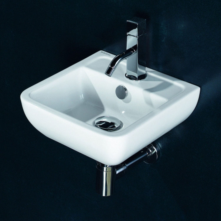 HAND WASH BASIN RECT. EROS WHITE 32X32.5CM (SPECIAL OFFER)