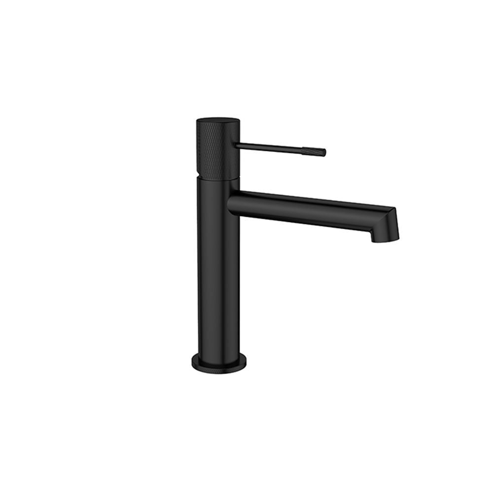 TERRA SINGLE LEVER BASIN MIXER BLACK MATT