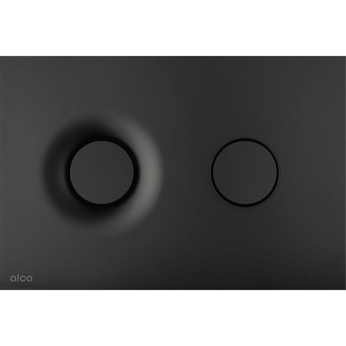 FLUSH PLATE DOT.DOT BLACK MATTE (ALCADRAIN)