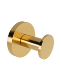 OMICRON SINGLE ROBE HOOK 2.8X4X4.4CM PVD BRUSHED GOLD