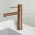 TERRA SINGLE LEVER BASIN MIXER ROSE BRUSHED GOLD