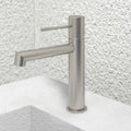 TERRA SINGLE LEVER BASIN MIXER BRUSHED NICKEL
