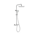 ELEGANCE SQUARE 250X250MM THERMOSTATIC SHOWER SYSTEM CHROME
