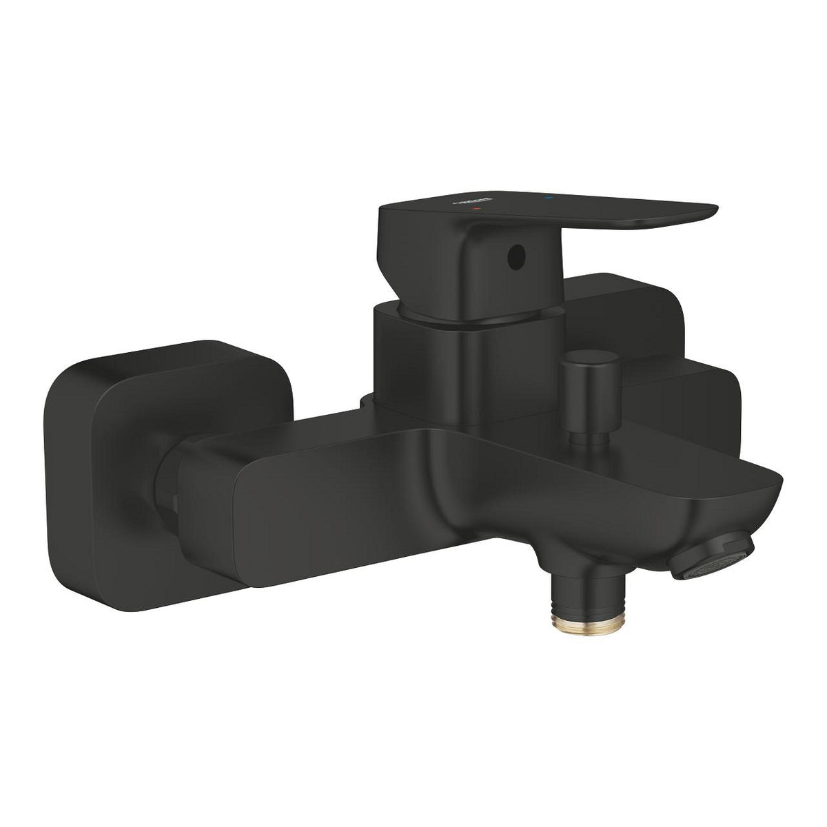 GROHE CUBEO SINGLE-LEVER BATH MIXER 1/2″ BLACK MATTE