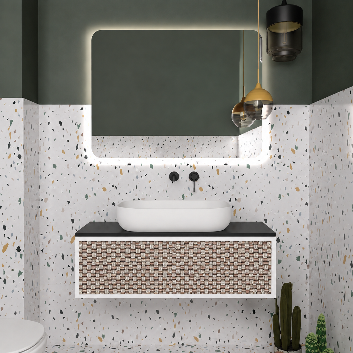 Orabella — 1063 / 6080 / 245 / B — rectangular mosaic refinement
