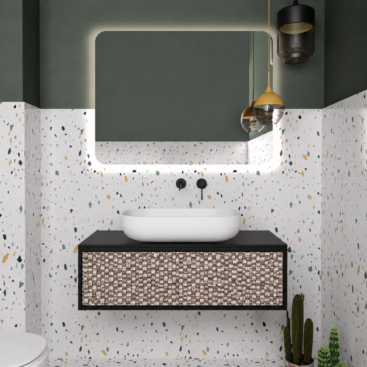 Orabella — 1063 / 6090 / 245 / B — rectangular mosaic refinement