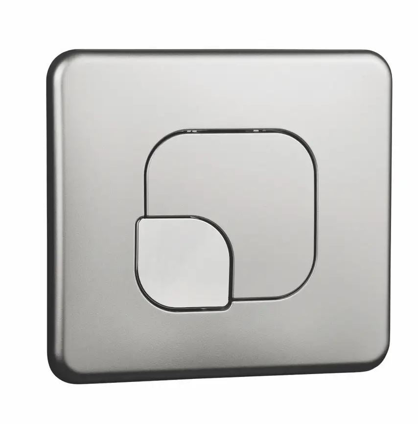 BUTTON LEMON MATTE CHROME 111930