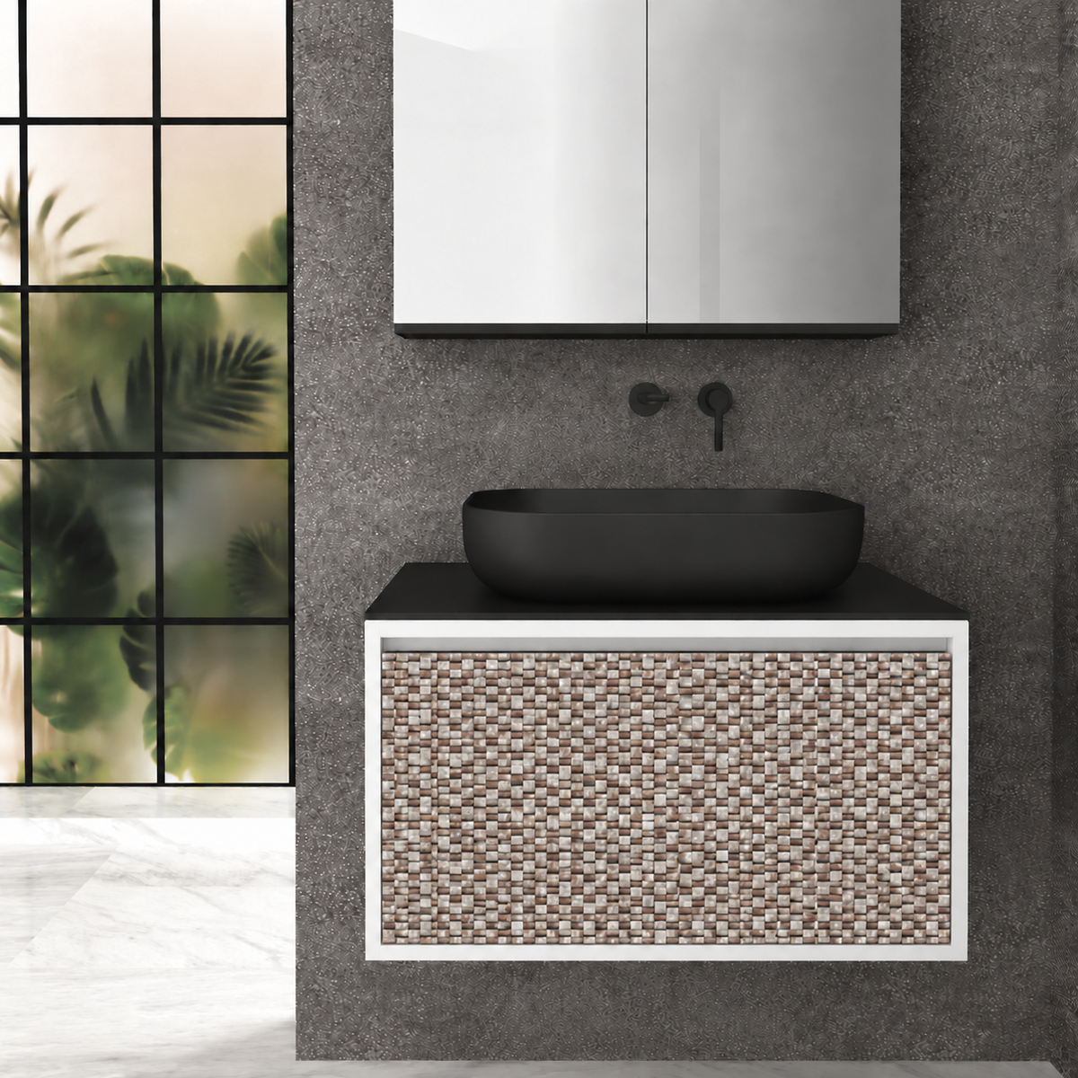 Orabella — 1347 / 6080 / 245 / B — rectangular mosaic refinement