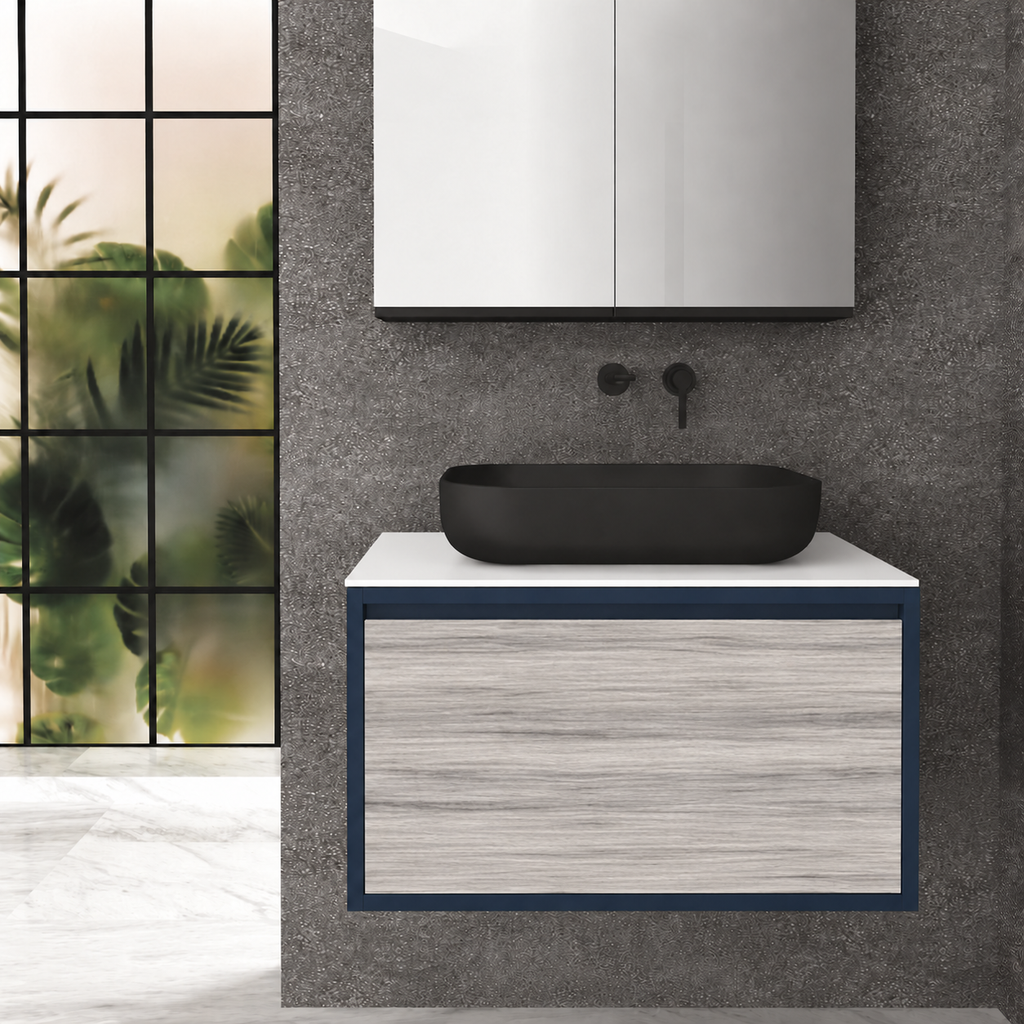 Drawer 80 Deep vanity - cabinet 167 / drawer 719 / White countertop