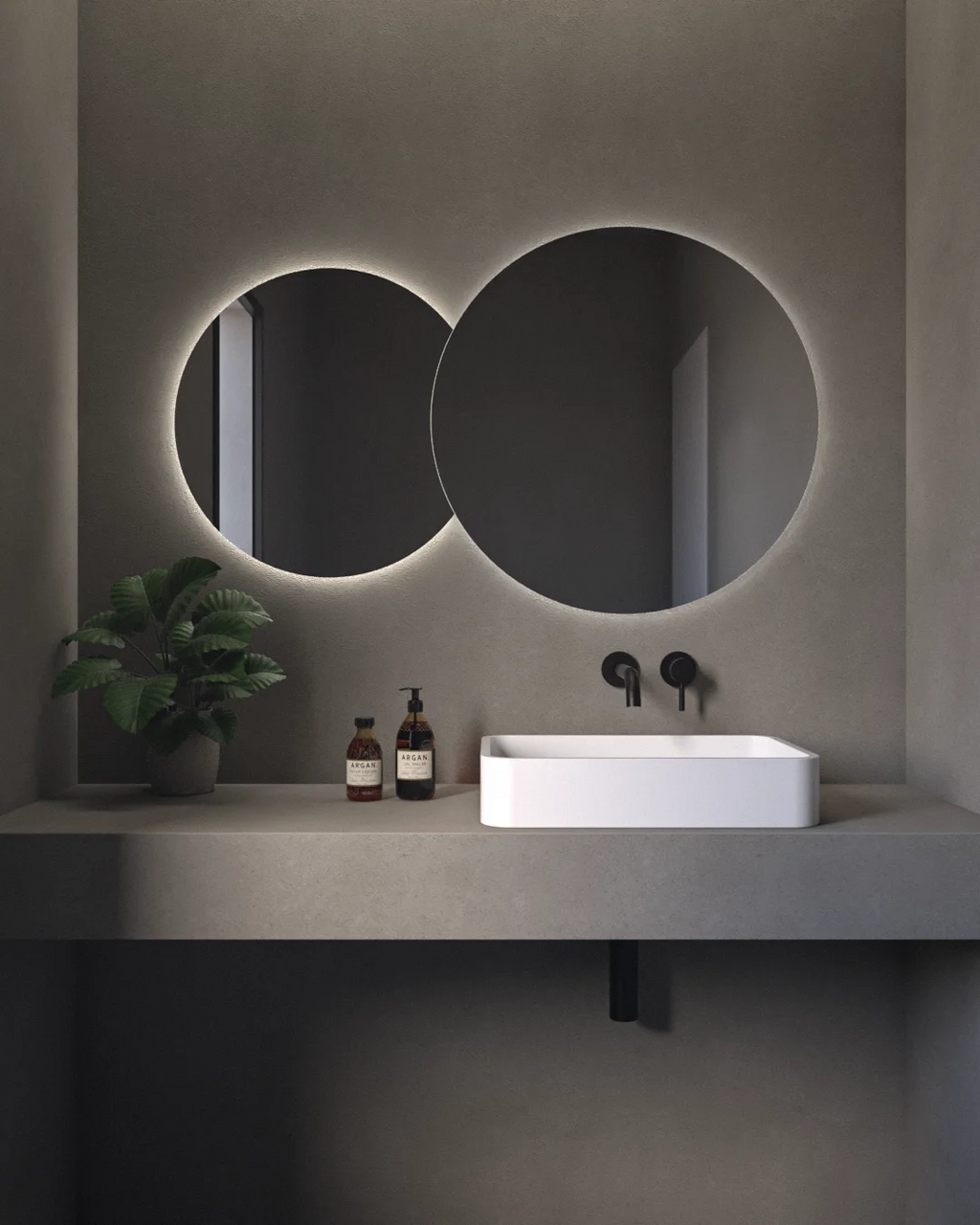 DOUBLE EYE MIRROR