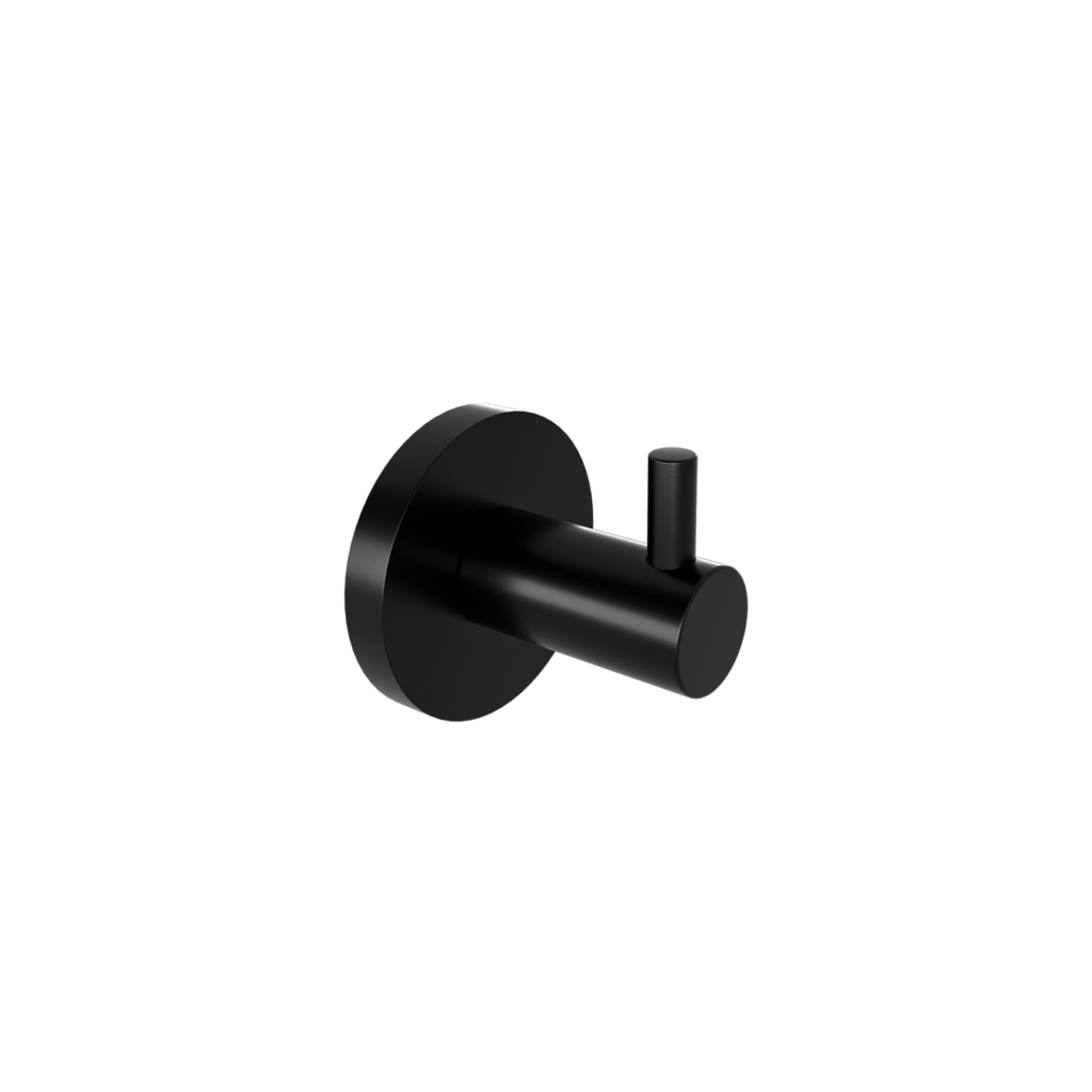 SIGMA BLACK MATTE SINGLE ROBE HOOK