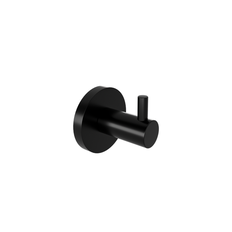 SIGMA BLACK MATTE SINGLE ROBE HOOK