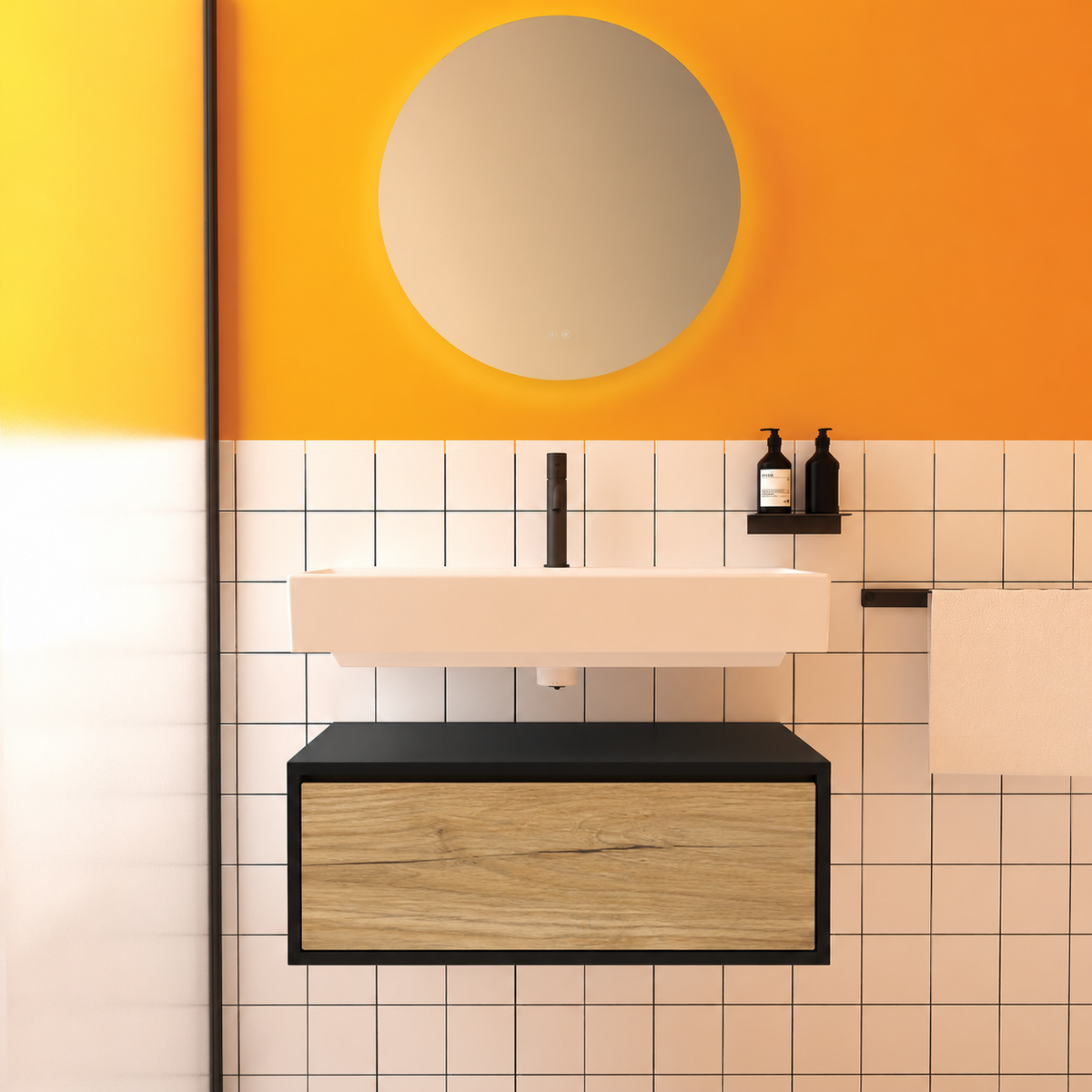 Amabile vanity — cabinet 6090, drawer 331