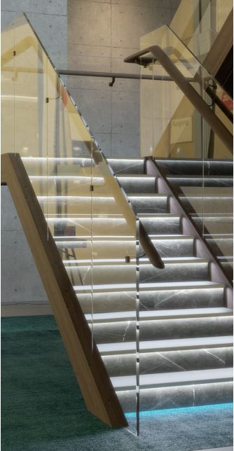 LED SILVER MATTE STAIR-NOSING STEP 12.5MM