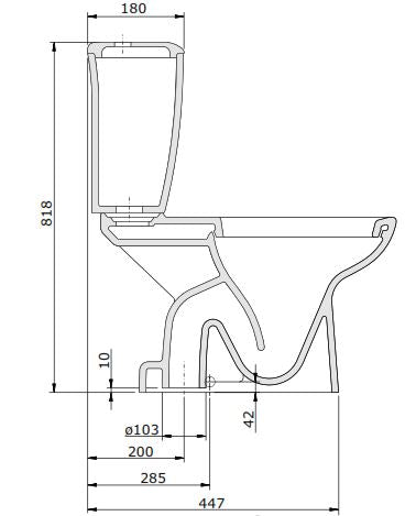 AVEIRO COMPLETE SET TOILET