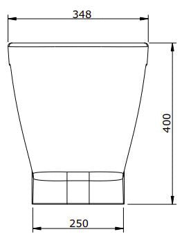 LOOK FLOOR STANDING TOILET
