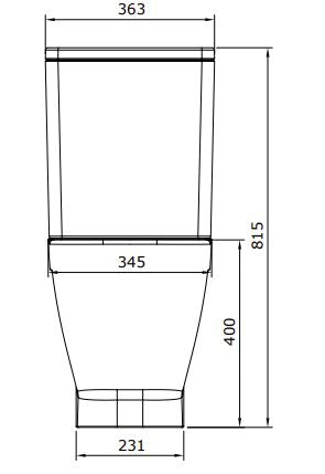 LOOK COMPLETE SET TOILET
