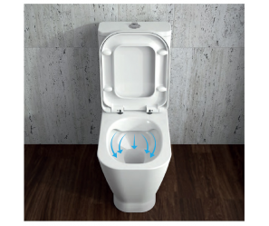 LOOK RIMLESS COMPLETE SET TOILET