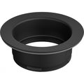 Waste Disposal Flange Matte Black