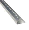 ALUMINIUM SILVER MATTE LISTELLO 12MM