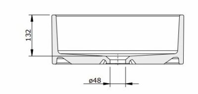 ROUND ART BASIN ᴓ408x132MM