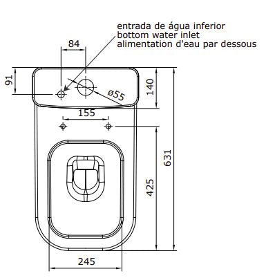 LOOK COMPLETE SET TOILET