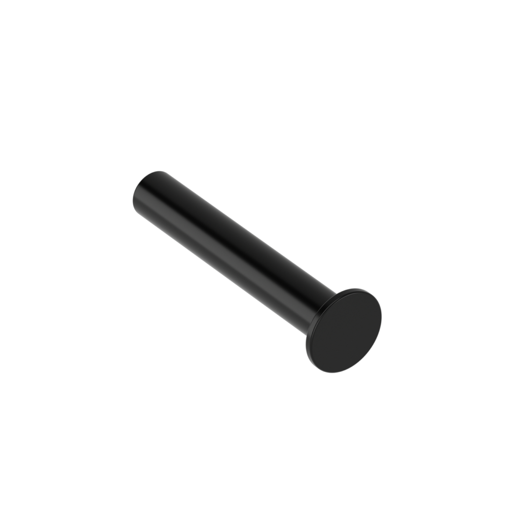 LAMDA BLACK MATTE SPARE TOILET ROLL HOLDER