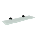SIGMA BLACK MATTE FROSTED GLASS SHELF 40CM/50CM/60CM