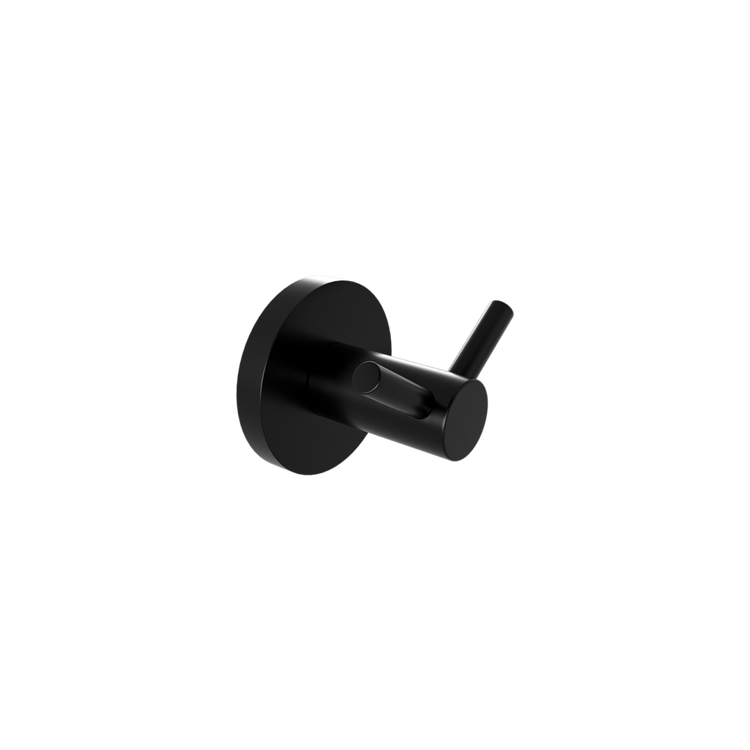 SIGMA BLACK MATTE DOUBLE ROBE HOOK A’