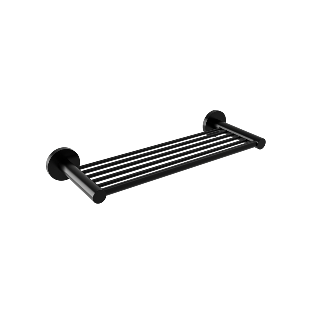 SIGMA BLACK MATTE SHOWER SHELF