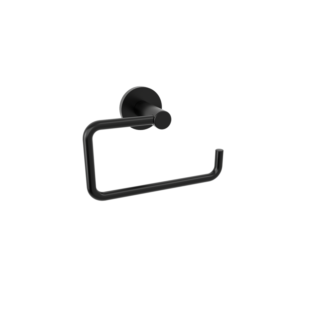 SIGMA BLACK MATTE TOILET ROLL HOLDER