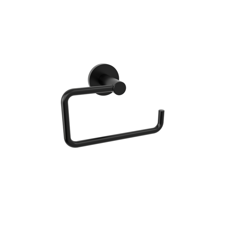 SIGMA BLACK MATTE TOILET ROLL HOLDER