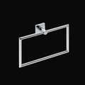 DELTA RECTANGULAR TOWEL RING