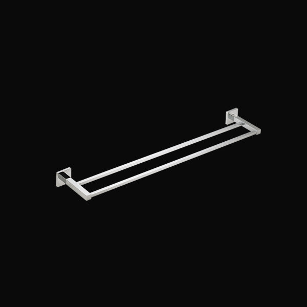 CUBE DOUBLE TOWEL RAIL 40CM/60CM