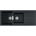FRANKE Sirius 2.0 S2D 621 Carbon Black