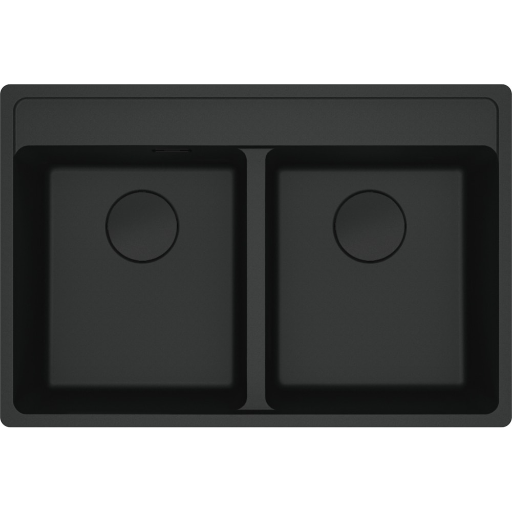 FRANKE Maris MRG 620-35-35  Total Matt Black