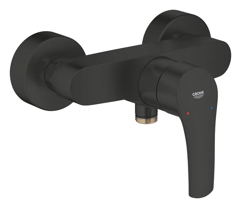GROHE EUROSMART SINGLE-LEVER SHOWER MIXER 1/2'' MATT BLACK
