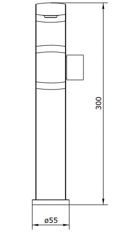 Status Long Chrome Basin Mixer