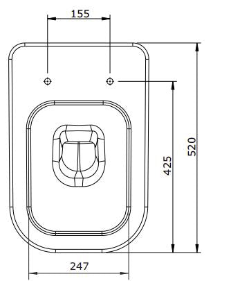 LOOK FLOOR STANDING TOILET