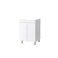 ERATO LAKA WHITE GLOSSY FLOOR STANDING CABINET