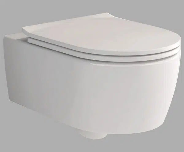 Villeroy & Boch Soul Rimless Wall-Hung WC With Soft Closing Slim Seat