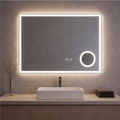 BERLIN MIRROR 100X120CM WITH MAGNIFYING MIRROR